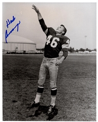 HANK GREMMINGER (d) SIGNED 8X10 PACKERS PHOTO #1