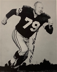 DAVE HANNER (d) SIGNED 8X10 PACKERS PHOTO #2