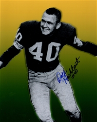 DALE HACKBART SIGNED 8X10 PACKERS PHOTO #1