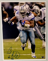 ERIK BICKERSTAFF SIGNED 8X10 COWBOYS PHOTO #1 - BADGERS