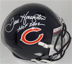 DAN HAMPTON SIGNED FULL SIZE BEARS REPLICA SPEED HELMET - JSA