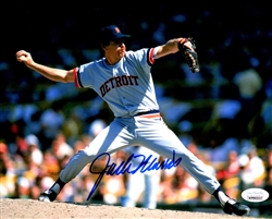 JACK MORRIS SIGNED 8X10 TIGERS PHOTO #1 - JSA