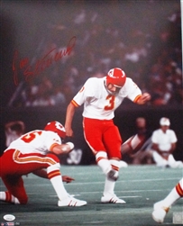 JAN STENERUD SIGNED 16X20 KC CHIEFS PHOTO #4 - JSA