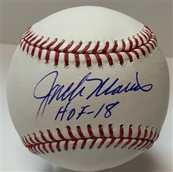 JACK MORRIS SIGNED OFFICIAL MLB BASEBALL W/ HOF - TWINS - JSA