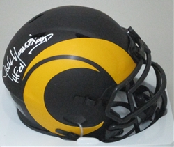 JACK YOUNGBLOOD SIGNED RAMS SPEED ECLIPSE MINI HELMET
