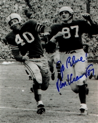 RON KRAMER (d) SIGNED 8X10 MICHIGAN WOLVERINES PHOTO #1