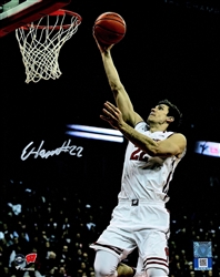 ETHAN HAPP SIGNED 16x20 WI BADGERS PHOTO #1