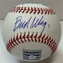 BUD SELIG SIGNED OFFICIAL HOF LOGO MLB BASEBALL - BREWERS - JSA