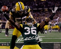 NICK COLLINS SIGNED 8X10 PACKERS PHOTO #1