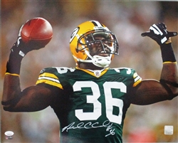 NICK COLLINS SIGNED 16X20 PACKERS PHOTO #4 - JSA