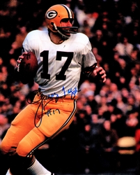 JERRY TAGGE SIGNED 8X10 PACKERS PHOTO #1