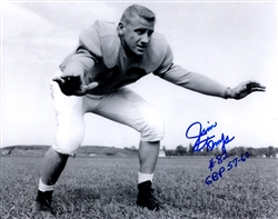 JIM TEMP (d) SIGNED 8X10 PACKERS PHOTO #1