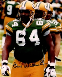 BRUCE WILKERSON SIGNED 8X10 PACKERS PHOTO #1