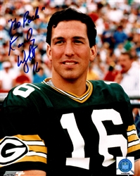 RANDY WRIGHT SIGNED 8X10 PACKERS PHOTO #4