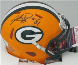 JOSIAH DEGUARA SIGNED PACKERS SPEED MINI HELMET - JSA