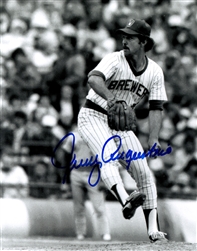 JERRY AUGUSTINE SIGNED BREWERS 8X10 PHOTO #3