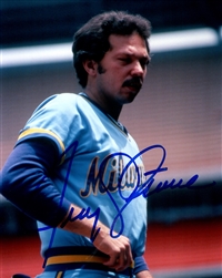 JERRY AUGUSTINE SIGNED BREWERS 8X10 PHOTO #4