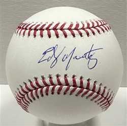 EDGAR MARTINEZ SIGNED OFFICIAL MLB BASEBALL - MARINERS - JSA