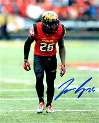 DARNELL SAVAGE SIGNED 8X10 MARYLAND TERRAPINS PHOTO #1