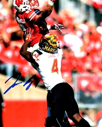 DARNELL SAVAGE SIGNED 8X10 MARYLAND TERRAPINS PHOTO #2