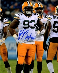 JOSH BOYD SIGNED 8X10 PACKERS PHOTO #1