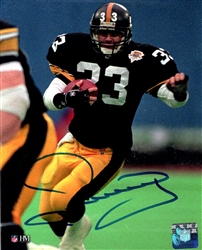 MERRILL HOGE SIGNED STEELERS 8X10 PHOTO #4