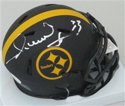 MERRILL HOGE SIGNED STEELERS ECLIPSE MINI HELMET - JSA