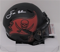 JON GRUDEN SIGNED TB BUCCANEERS ECLIPSE MINI HELMET - JSA