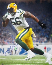 JULIUS PEPPERS SIGNED 16X20 PACKERS PHOTO #1