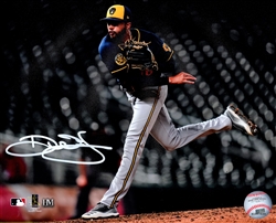 DEVIN WILLIAMS SIGNED BREWERS 8X10 PHOTO #3