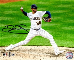 DEVIN WILLIAMS SIGNED BREWERS 8X10 PHOTO #5