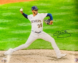 DEVIN WILLIAMS SIGNED BREWERS 16X20 PHOTO #5 - JSA