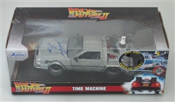 CHRISTOPHER LLOYD SIGNED BACK TO THE FUTURE TIME MACHINE