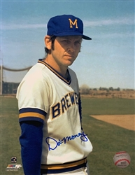 DON MONEY SIGNED 8X10 BREWERS PHOTO #7