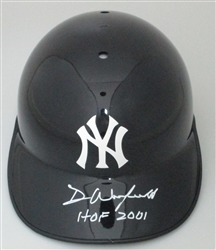 DAVE WINFIELD SIGNED FULL SIZE YANKEES HELMET W/ HOF - JSA