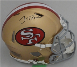 JERRY RICE SIGNED FULL SIZE SF 49ERS AUTHENTIC SPEED HELMET - FAN