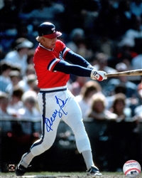 BUDDY BELL SIGNED 8X10 RANGERS PHOTO #3