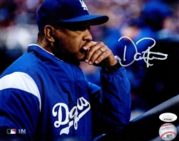 DAVE ROBERTS SIGNED 8X10 LA DODGERS PHOTO #2 - JSA