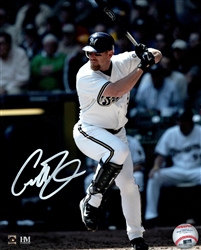 GEOFF JENKINS SIGNED 8X10 BREWERS PHOTO #4