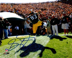GILBERT BROWN SIGNED 8X10 PACKERS PHOTO #4