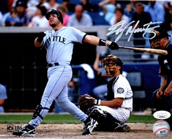 EDGAR MARTINEZ SIGNED 8X10 MARINERS PHOTO #2 - JSA