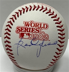 BEN OGLIVIE SIGNED OFFICIAL 1982 WORLD SERIES LOGO MLB BASEBALL - JSA