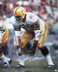 DAVE ROBINSON SIGNED 16X20 PACKERS PHOTO #7