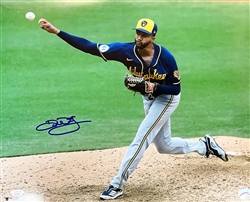 DEVIN WILLIAMS SIGNED BREWERS 16X20 PHOTO #7 - JSA