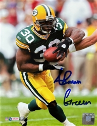 AHMAN GREEN SIGNED PACKERS 8X10 PHOTO #1