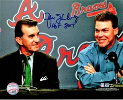 JOHN SCHUERHOLZ SIGNED 8X10 ATL BRAVES PHOTO #4