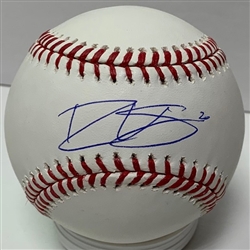 DANIEL VOGELBACH SIGNED MLB BASEBALL - BREWERS - JSA
