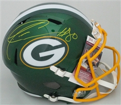 DONALD DRIVER SIGNED FULL SIZE PACKERS FLASH SPEED REPLICA SPEED HELMET - JSA