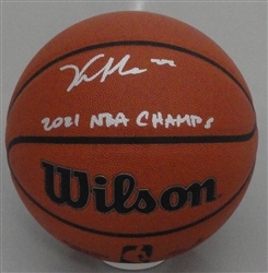 KHRIS MIDDLETON SIGNED FULL SIZE WILSON REPLICA BASKETBALL W/ SCRIPT - JSA