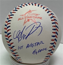 AVISAIL GARCIA SIGNED OFFICIAL 2017 ALL STAR LOGO BASEBALL - JSA